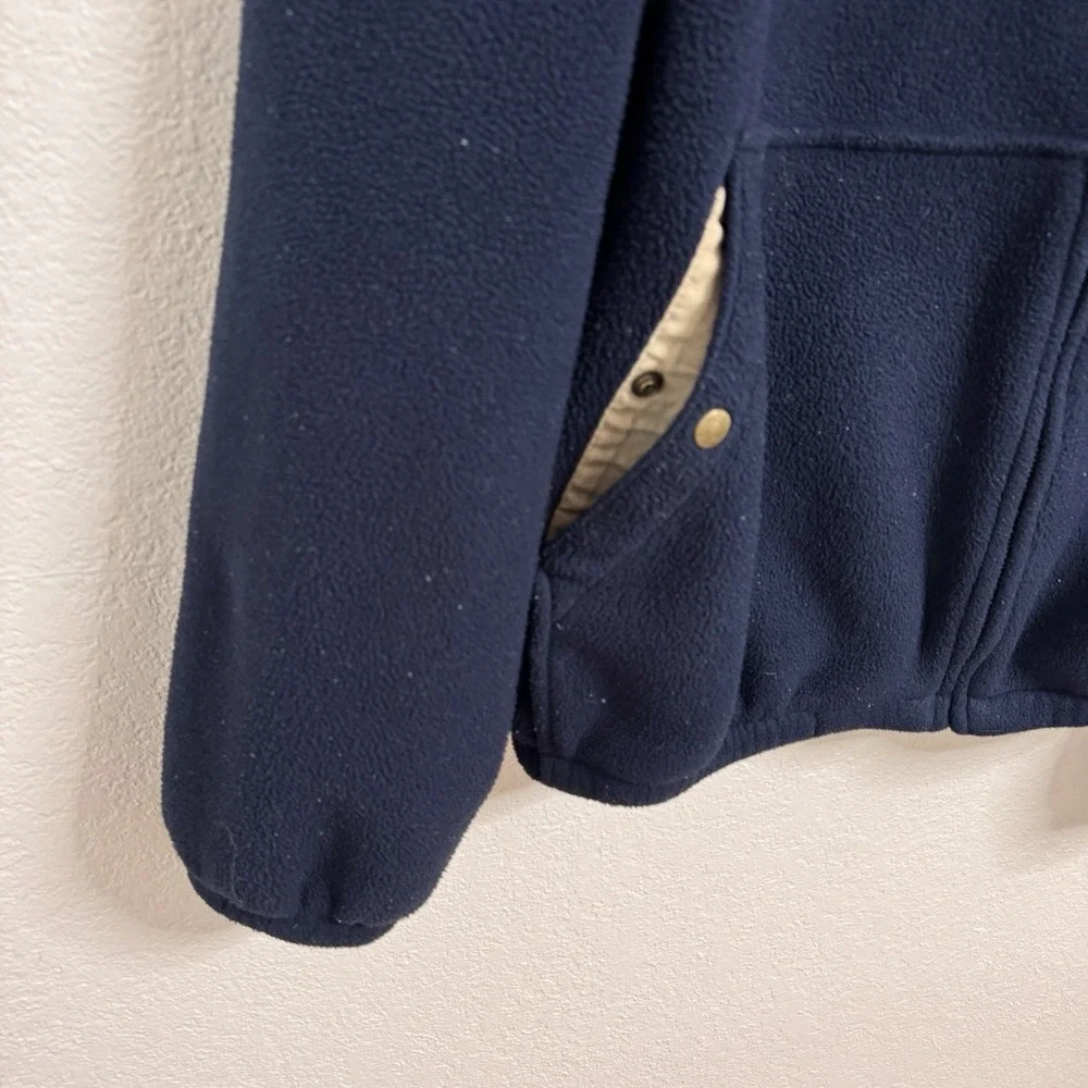 Vtg Polo Ralph Lauren Harrington Jacket Men XL Blue Fleece Classic‎ USA Made